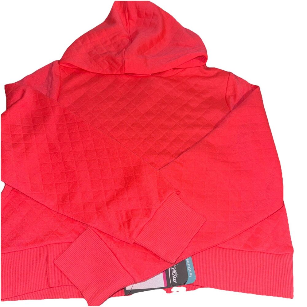 MTA Sport Girls Crop Sweater XL 14/16 Hot Pink